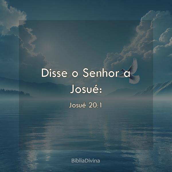 Josué 20:1