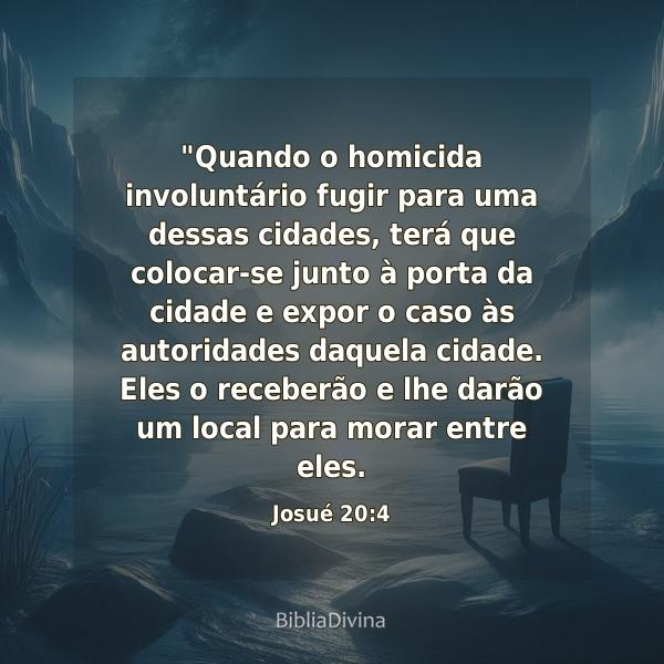 Josué 20:4