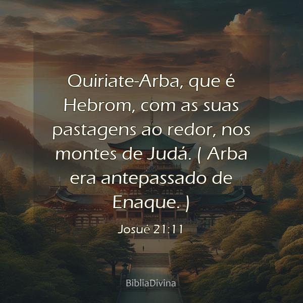 Josué 21:11