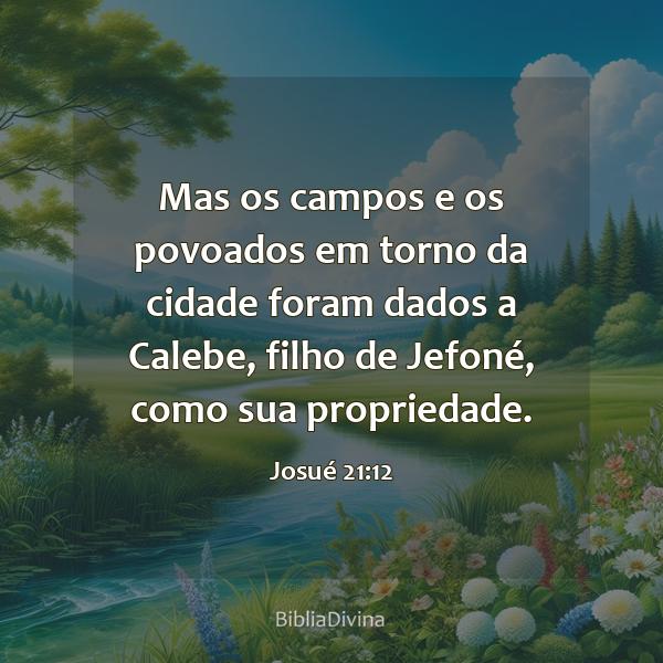 Josué 21:12