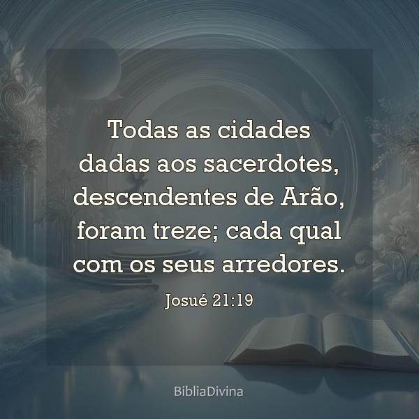 Josué 21:19