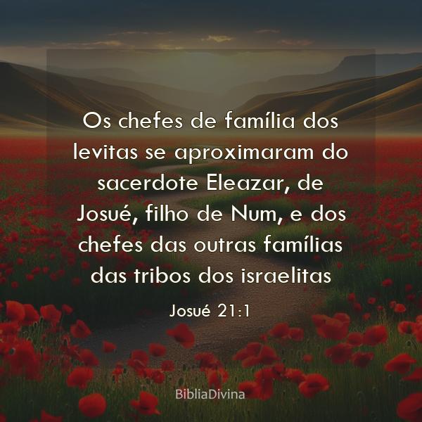 Josué 21:1