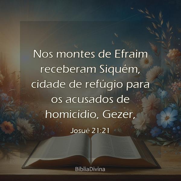 Josué 21:21