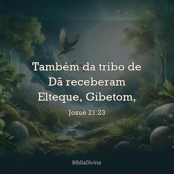 Josué 21:23