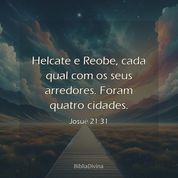 Josué 21:31