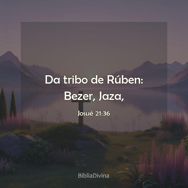 Josué 21:36