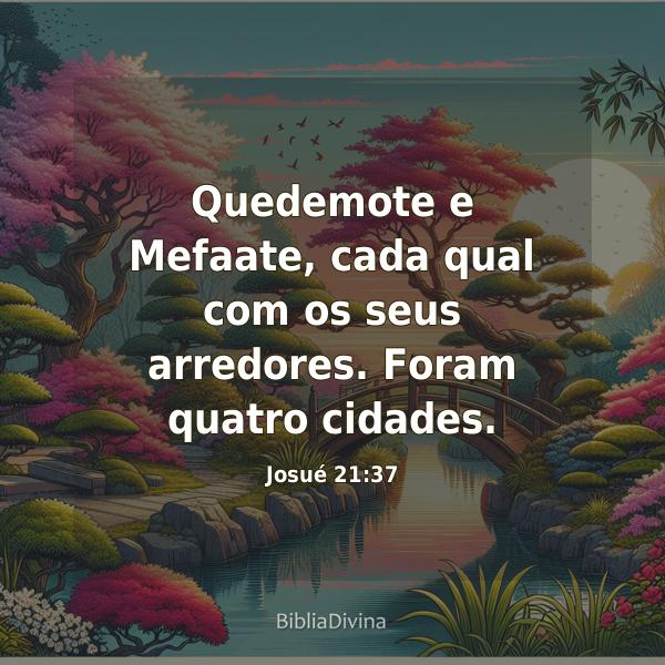 Josué 21:37