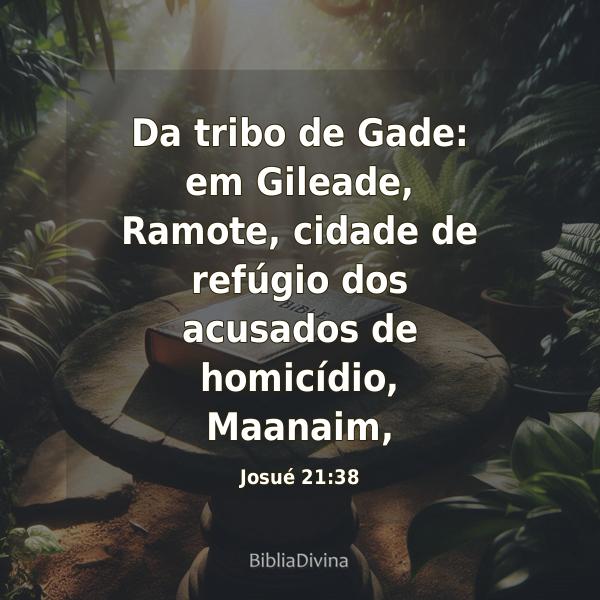 Josué 21:38