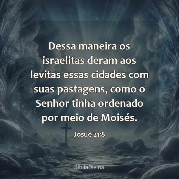 Josué 21:8