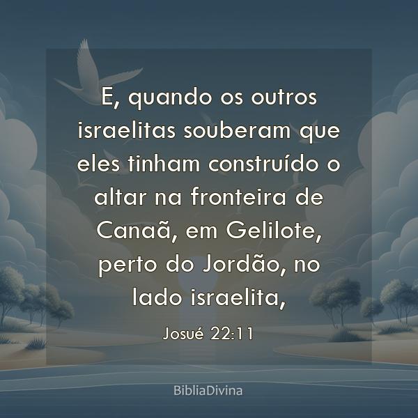 Josué 22:11