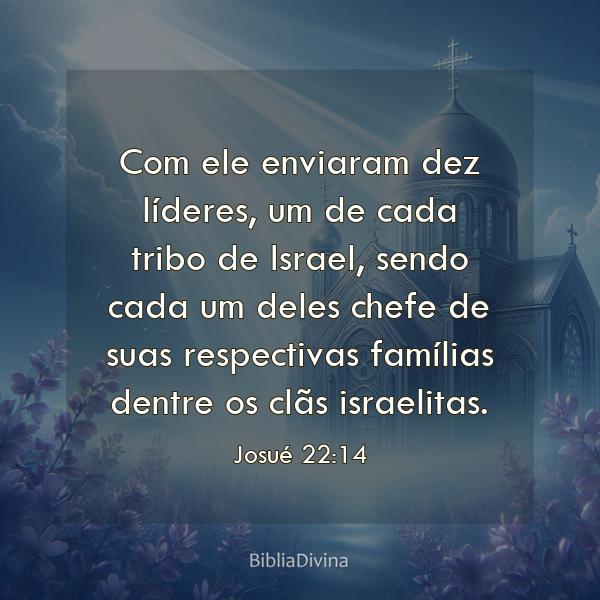 Josué 22:14