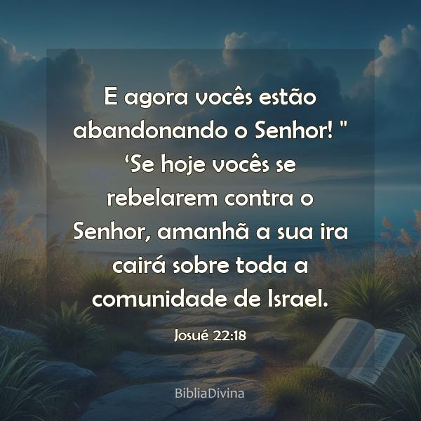 Josué 22:18