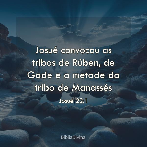 Josué 22:1