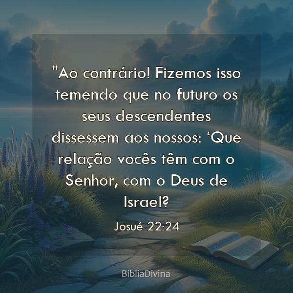 Josué 22:24