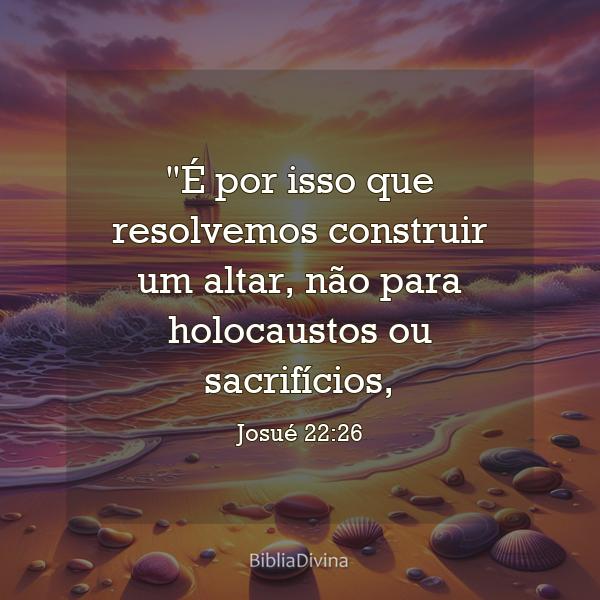 Josué 22:26