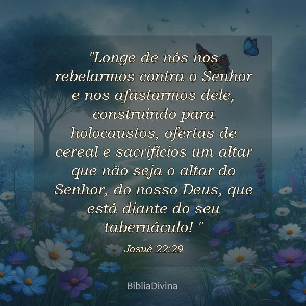 Josué 22:29