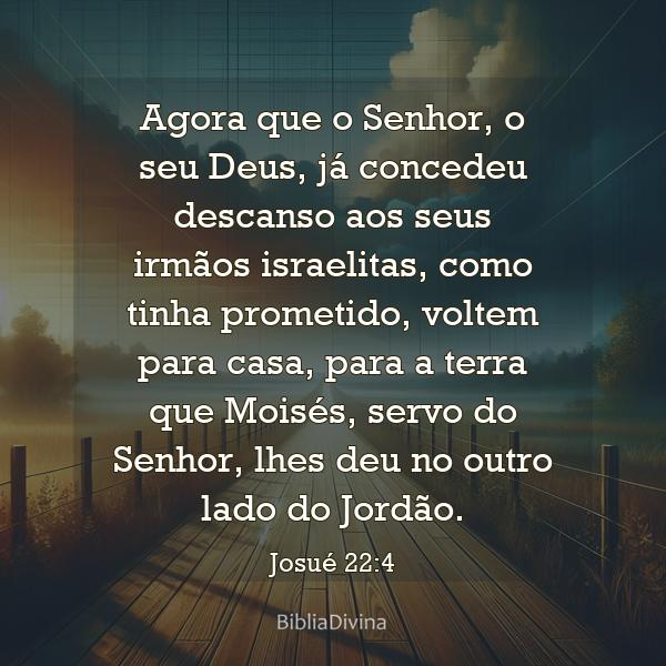 Josué 22:4