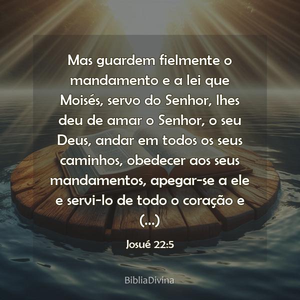 Josué 22:5