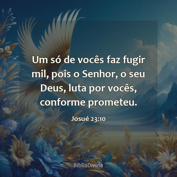 Josué 23:10