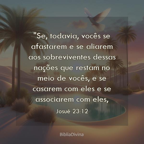 Josué 23:12