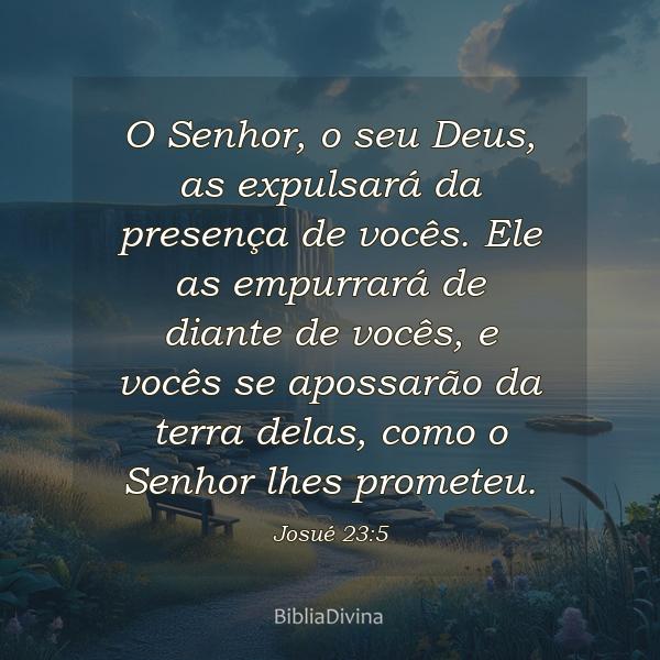 Josué 23:5