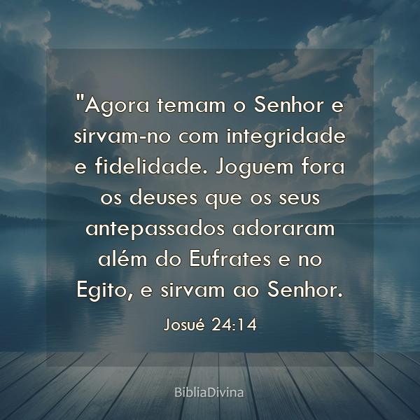 Josué 24:14