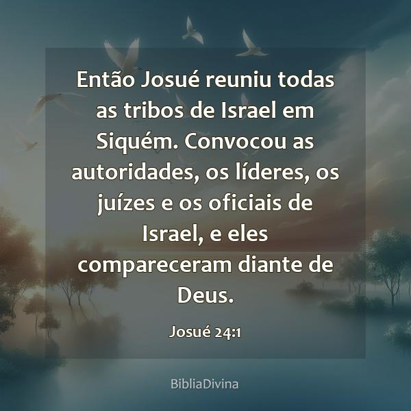 Josué 24:1