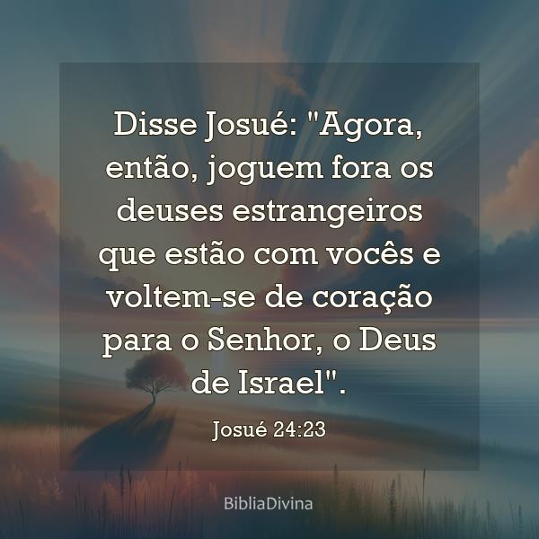 Josué 24:23