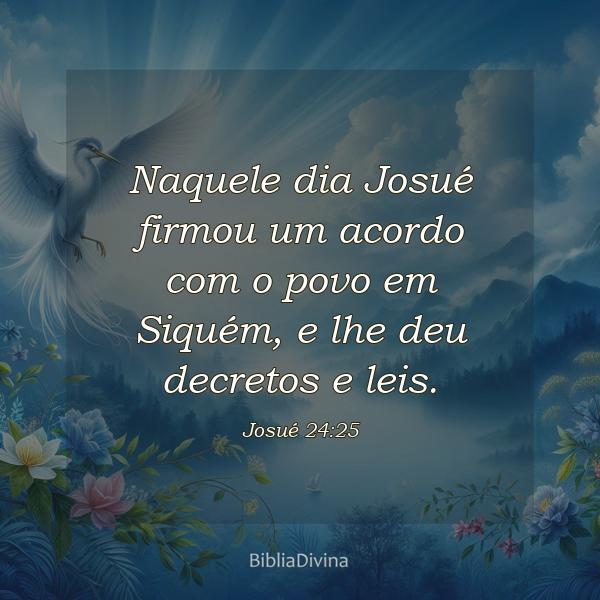 Josué 24:25