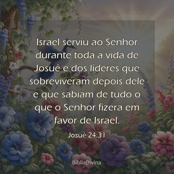 Josué 24:31