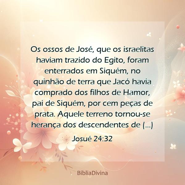 Josué 24:32