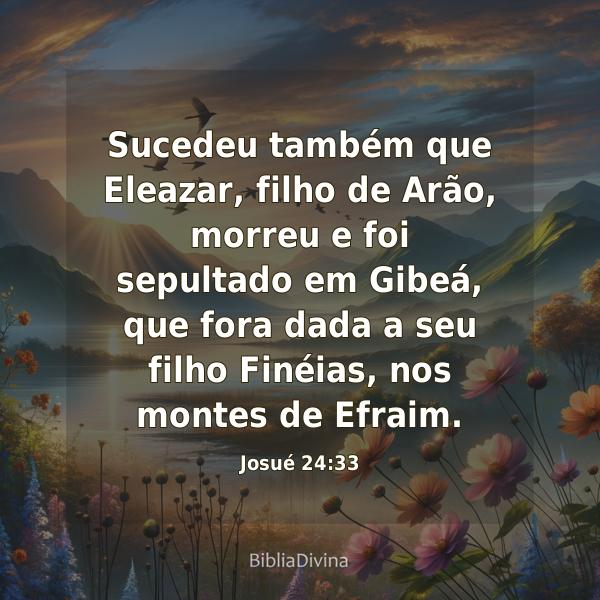 Josué 24:33