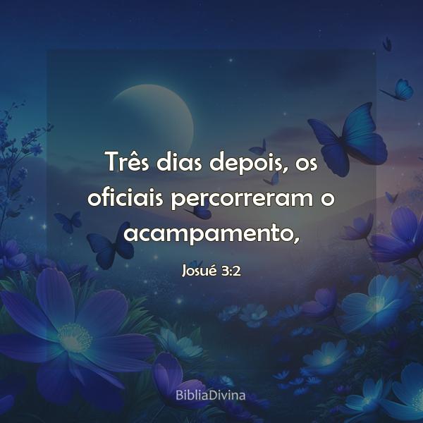 Josué 3:2