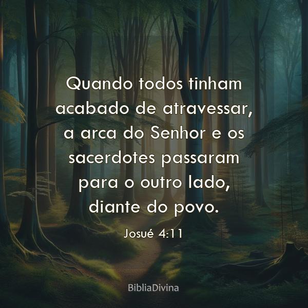 Josué 4:11