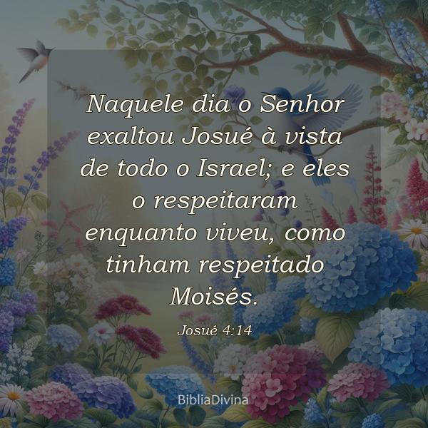 Josué 4:14