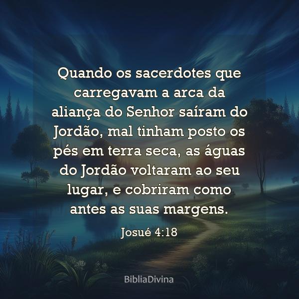 Josué 4:18