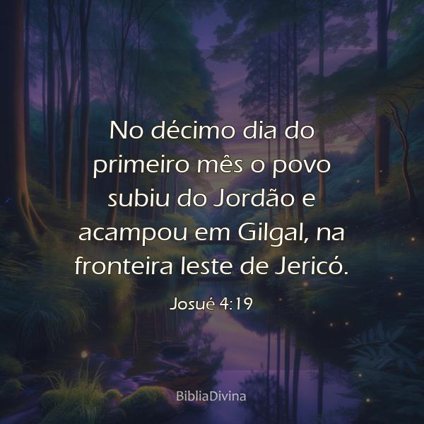 Josué 4:19