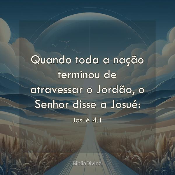 Josué 4:1