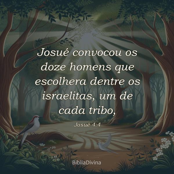 Josué 4:4