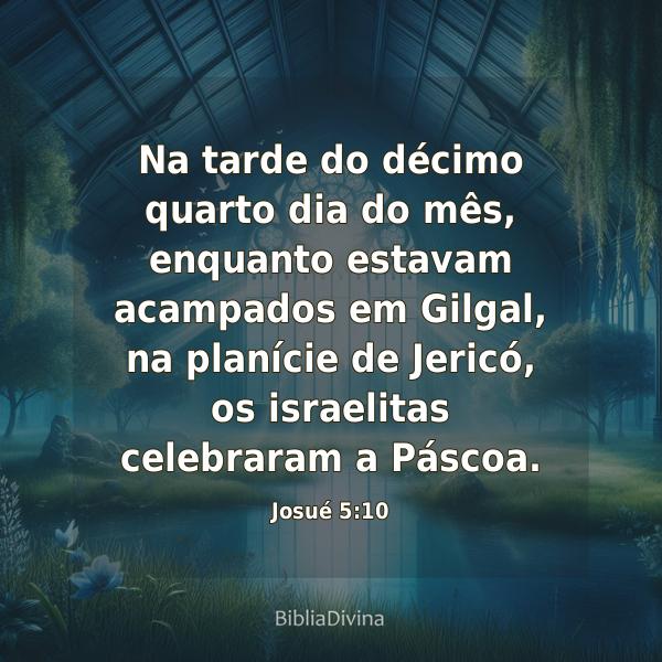 Josué 5:10