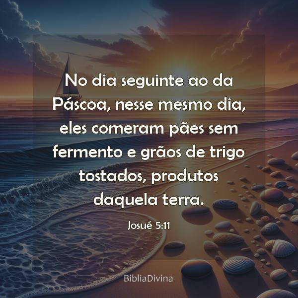 Josué 5:11