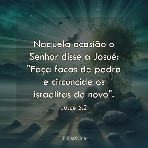 Josué 5:2