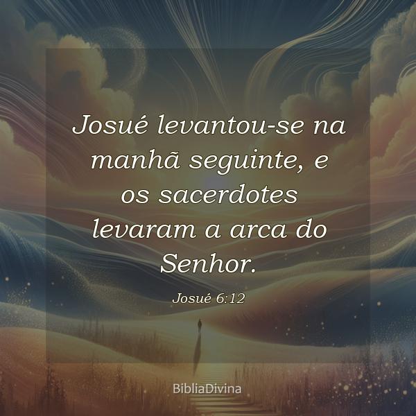 Josué 6:12