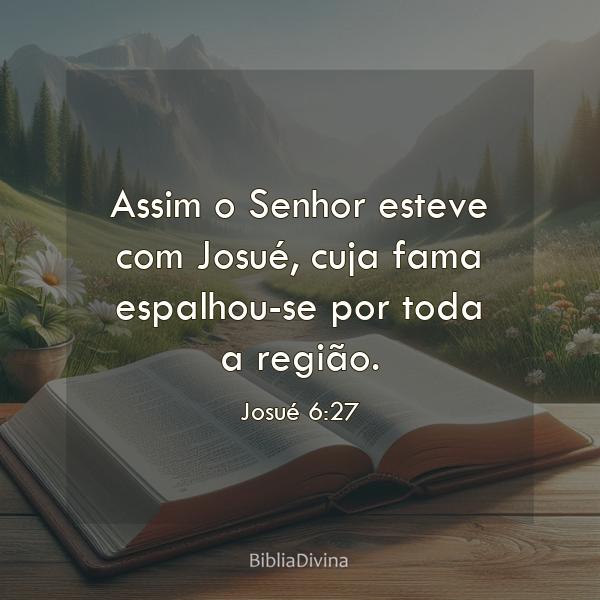 Josué 6:27