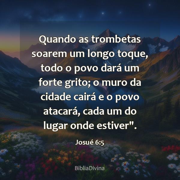 Josué 6:5