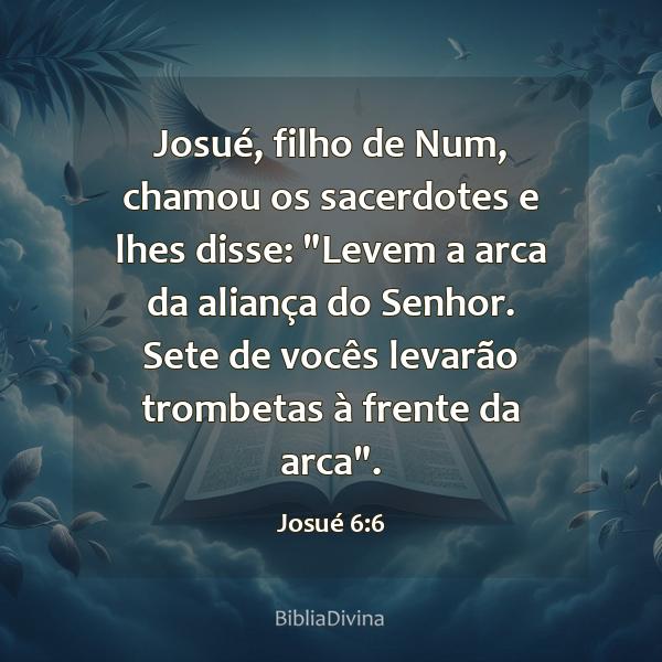 Josué 6:6