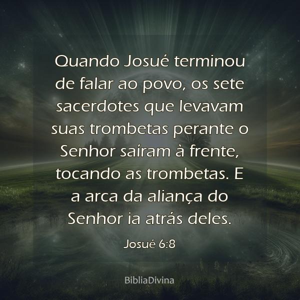 Josué 6:8