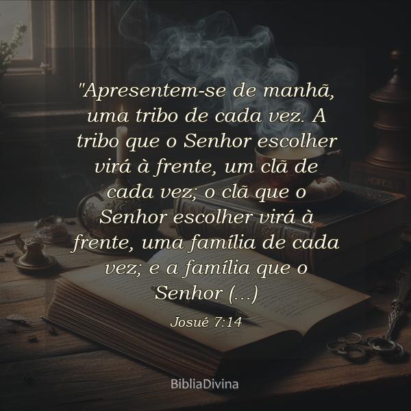 Josué 7:14