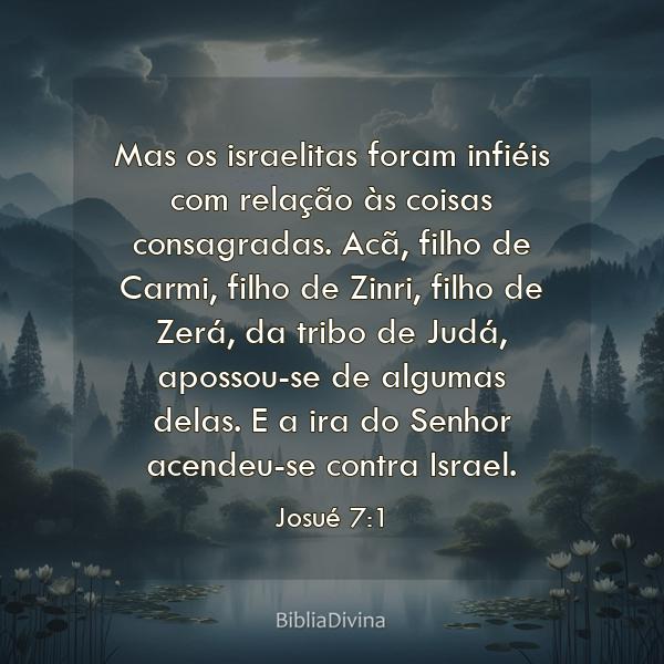 Josué 7:1