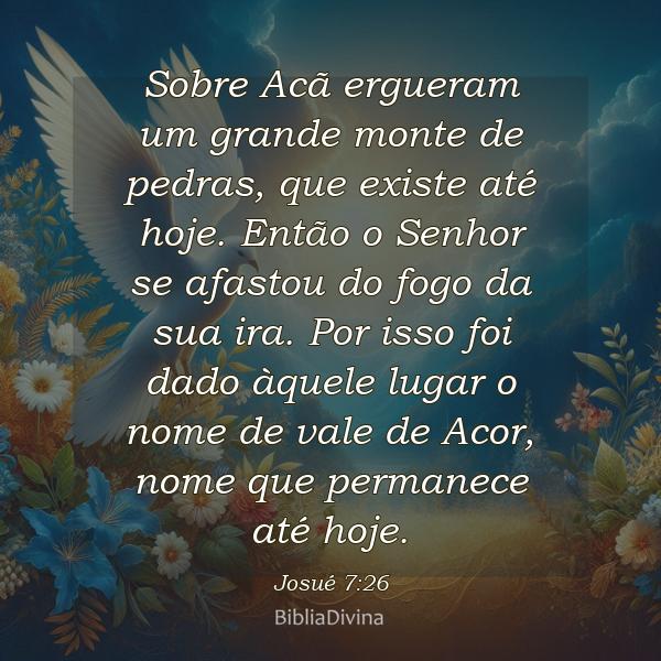 Josué 7:26